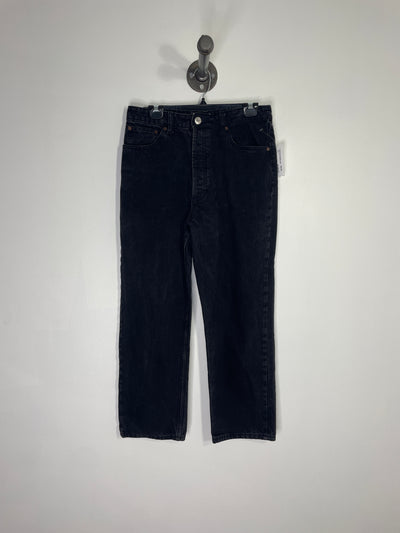 Zara Black Straight Jeans