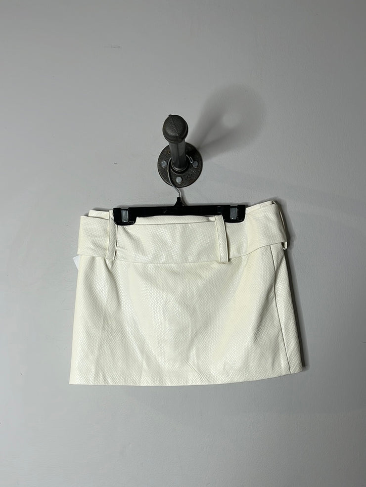 Peppermayo White Mini Skirt