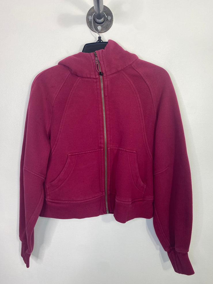 Lululemon Magenta Zip Hoodie