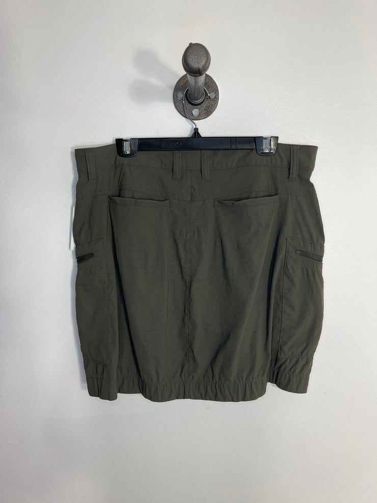 Wind River Green Cargo Skirt