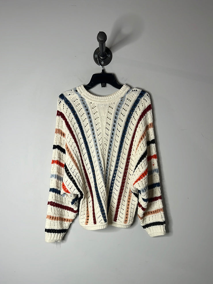 B.T. Rainbow Stripe Sweater