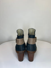 Wind River Brn Ankle Heel Boot