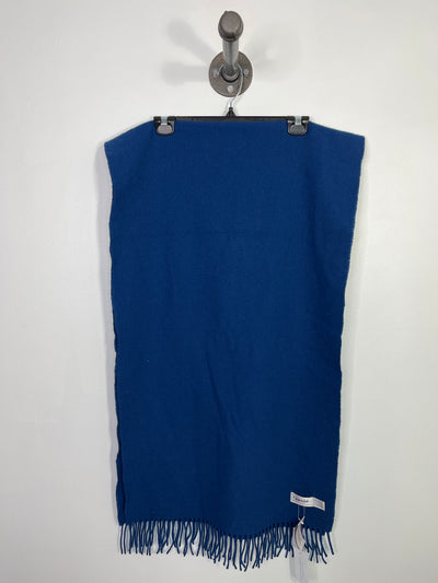 Cusbendale Blue Wool Scarf