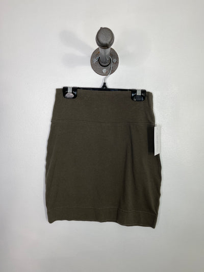 Basic House Grn Mini Skirt