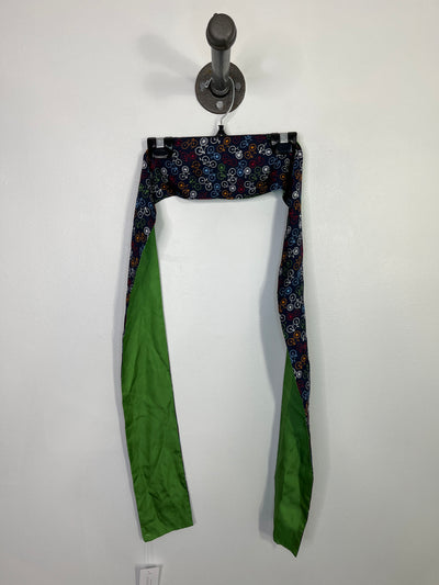 No Brand Grn/Nvy Pattern Scarf