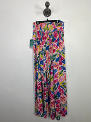 True D. Pnk Pattern Wide Pants