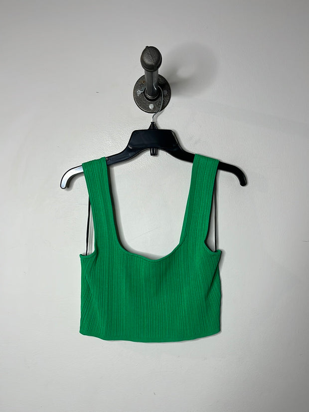 H&M Green Cropped Tank