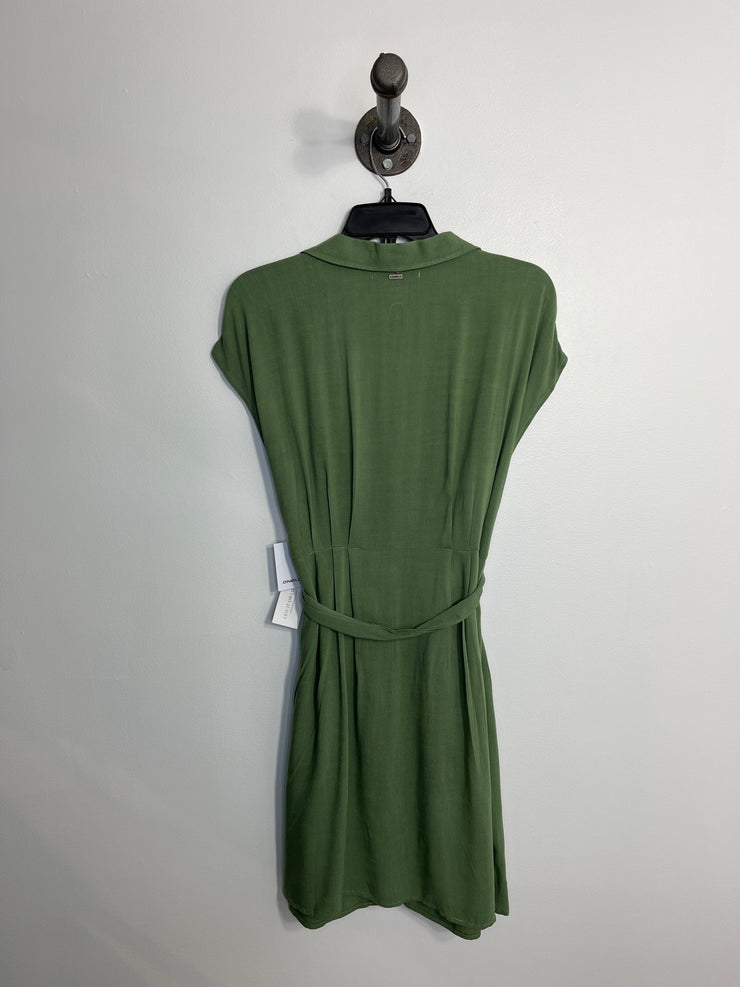 ONiell Green Button Dress