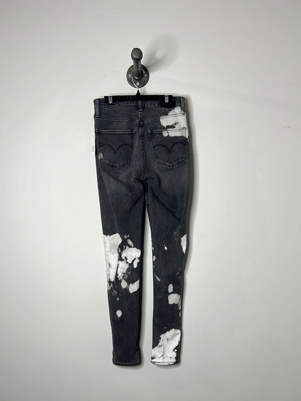 Levis Black Spotted Jeans