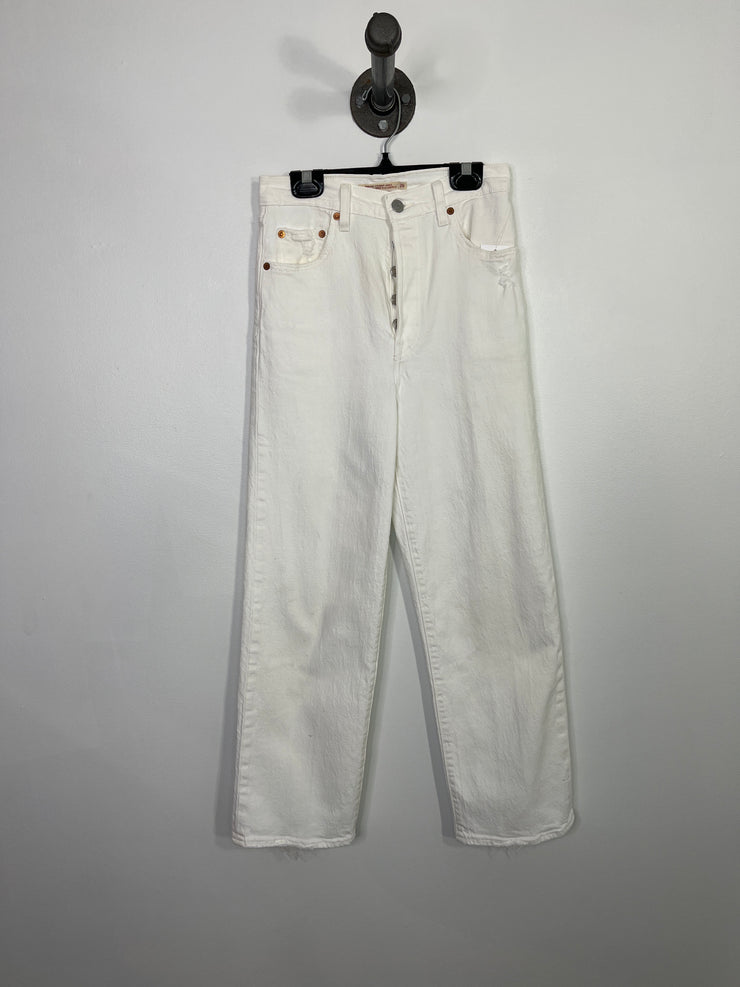 Levi's White Jeans