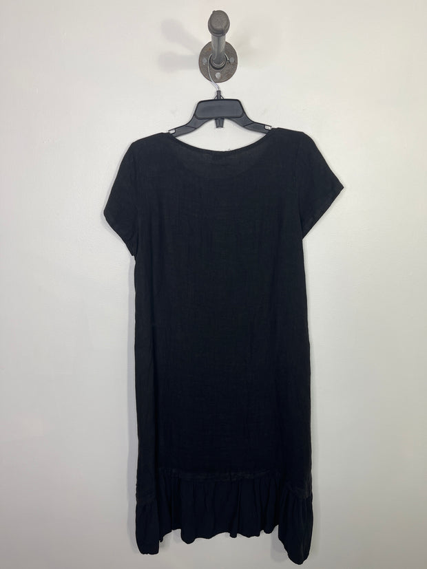 Bellambia Black Linen Dress