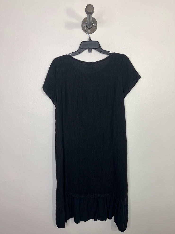 Bellambia Black Linen Dress