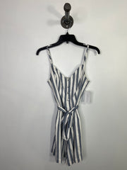 Guess Bl/Wht Stripe Romper