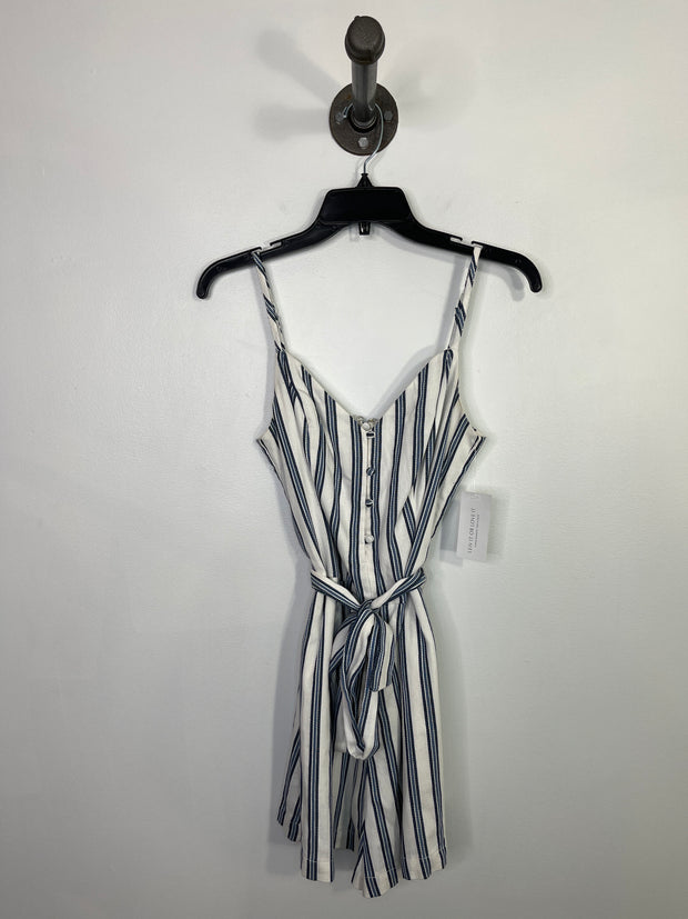 Guess Bl/Wht Stripe Romper