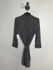 Le Chateau Wht Blk Tie Dress