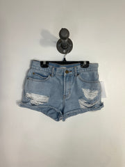 Billa Bong Ripped Denim Shorts