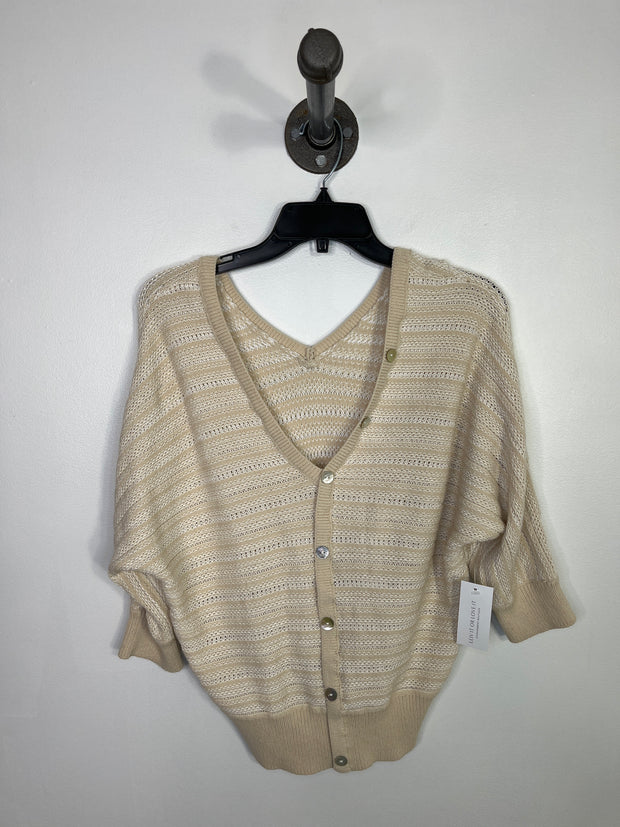 No Brand Beige Knit ButtonUp