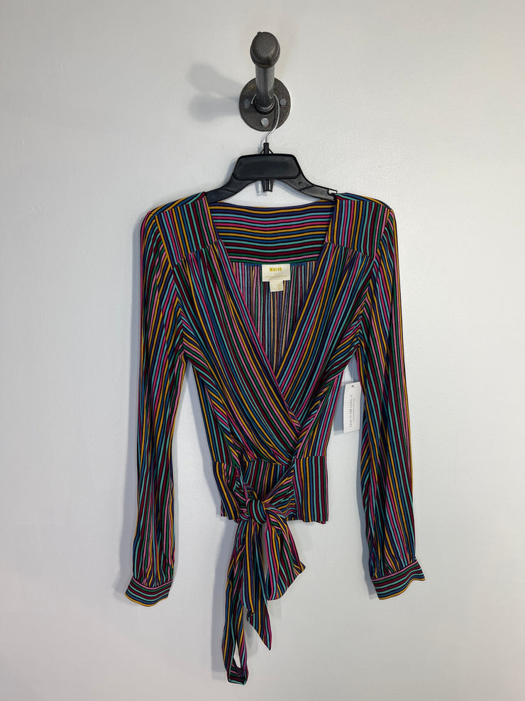 Maeve Colourful Stripe Blouse