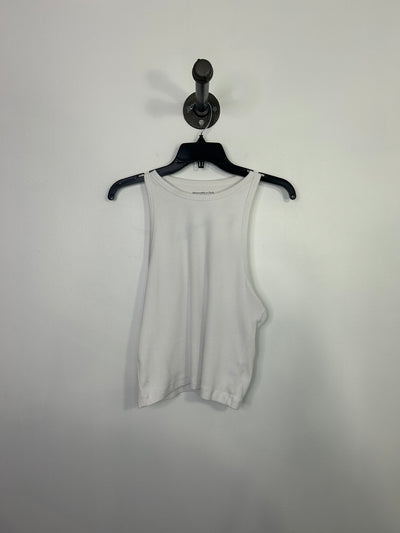 Abercrombie & F White Tank