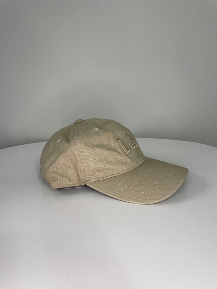 Casquette de baseball beige LA