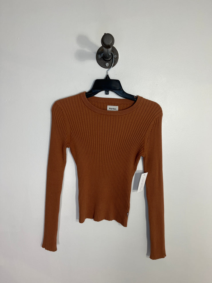 Rhythm Orange Sweater