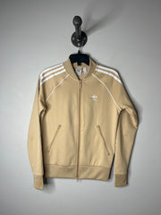 Adidas Beige Zip Up