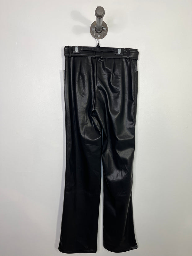 Fashion Nova Blk Pleather Set