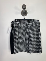 Spanx Blk/Wht Checkered Skirt