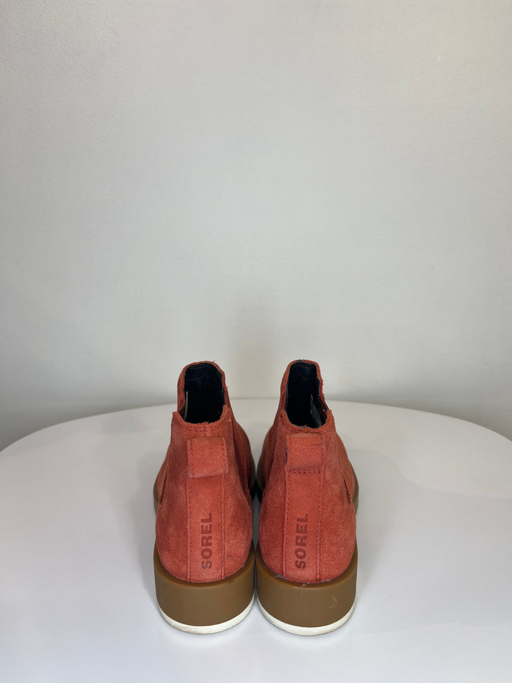 Sorel Peach Slip On AnkleBoots