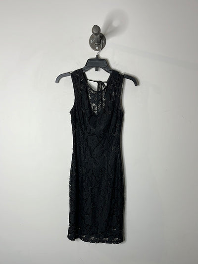 Le Chateau Black Lace Dress