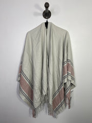 Siizu Beige Scarf Shawl