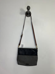 Fossil Blk Patterned Crossbody