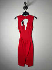 Guess Red Backless Dress