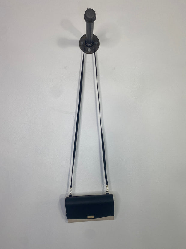 Kate S. Blk/Bg Crossbody Purse