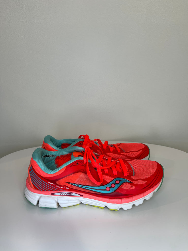 Saucony Coral/Turq Runners