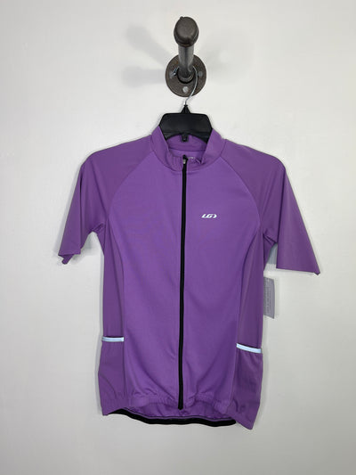 Garneau Prpl Zip Athletic Top