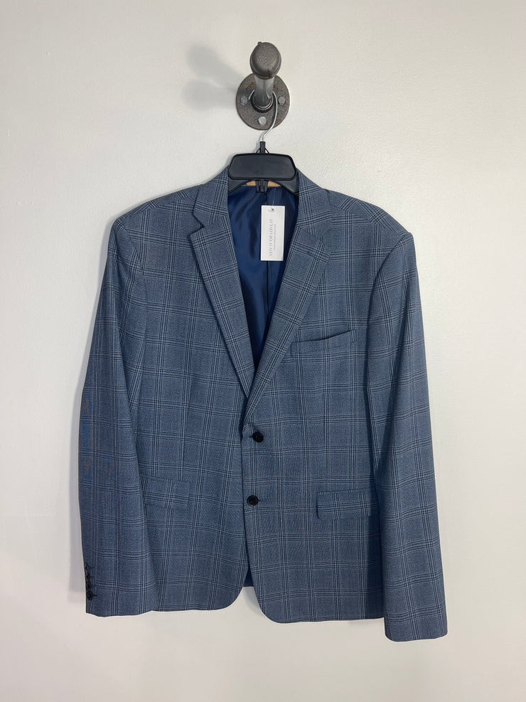 RW&CO Gry/Blu Plaid Blazer