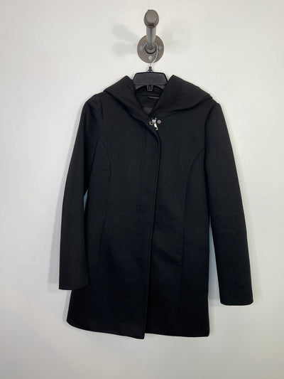 Vero Moda Black Hooded Coat