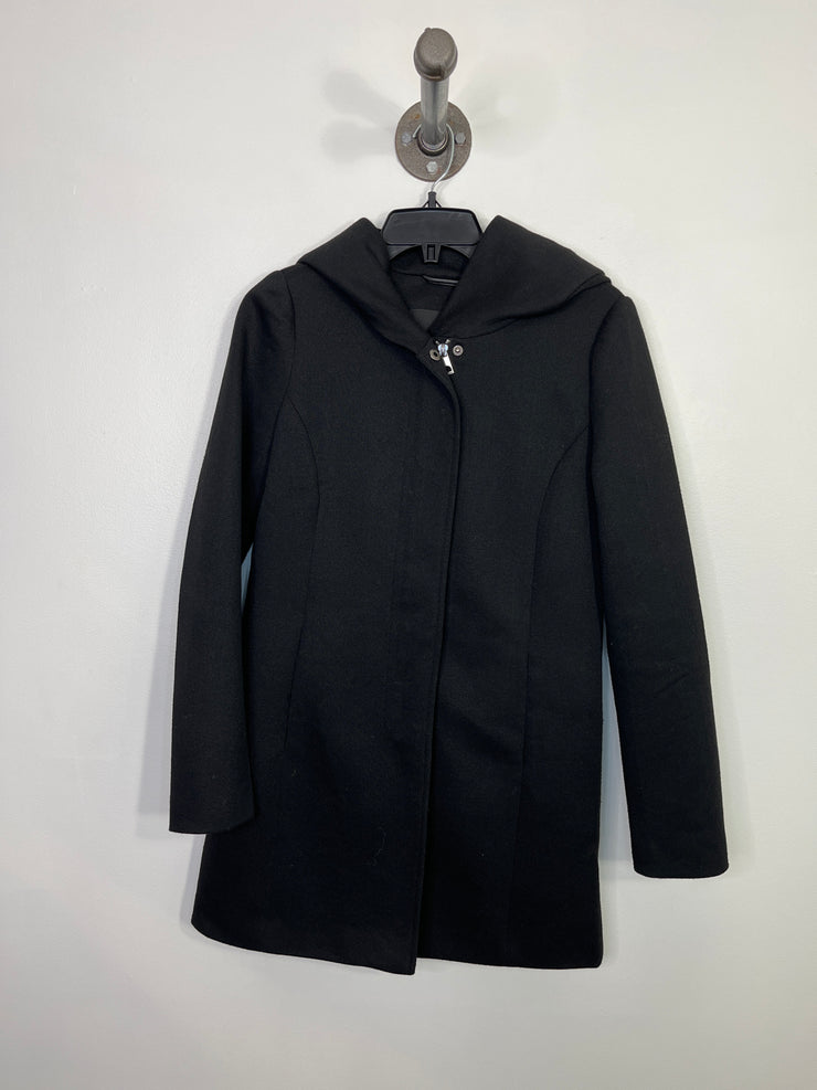 Vero Moda Black Hooded Coat