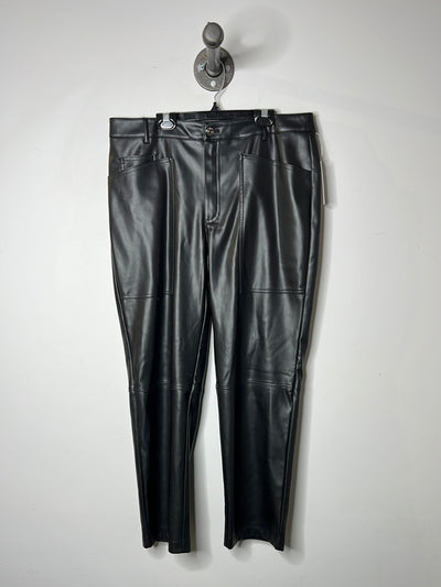 Only Black Leather Pants