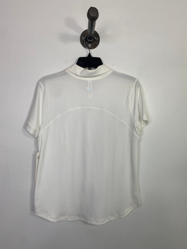 Lululemon White Polo T-Shirt