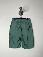 Tna Long Green Cargo Shorts