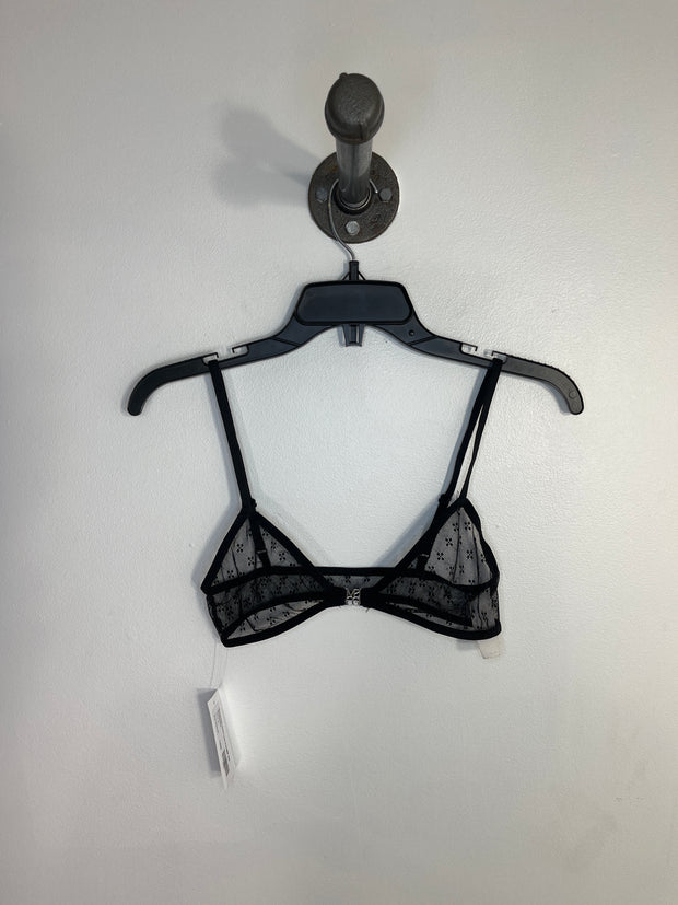 Missguided Black Lace Bralette