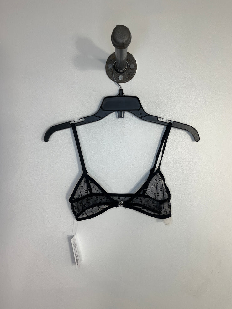 Missguided Black Lace Bralette