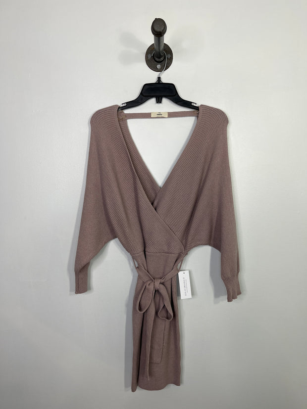 Entro Mauve Sweater Dress