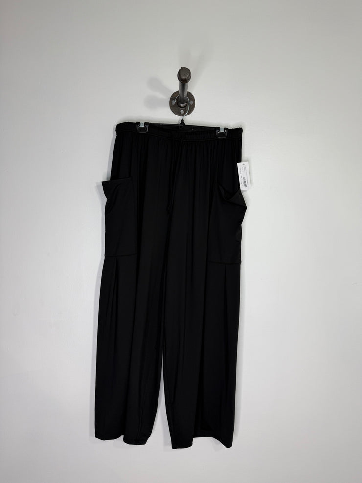 Halara Black Wide Leg Joggers