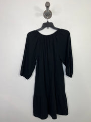 Gap Black Puff Slv Dress