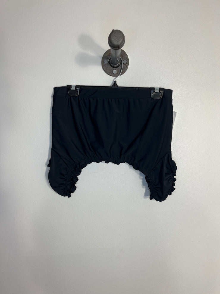 Coral R. Blk Full Coverage Top