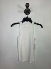 H&M White Ribbed Tank