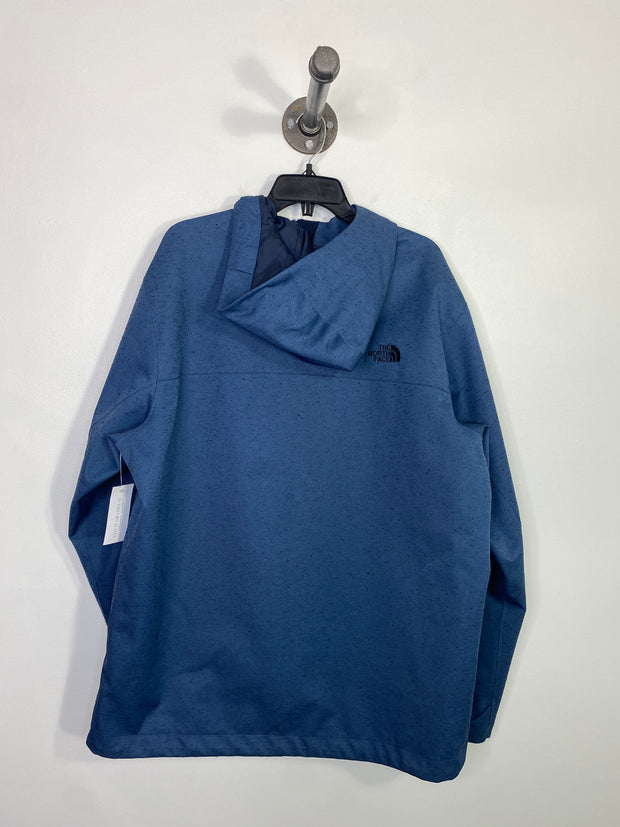 The North F. Blue Rain Coat